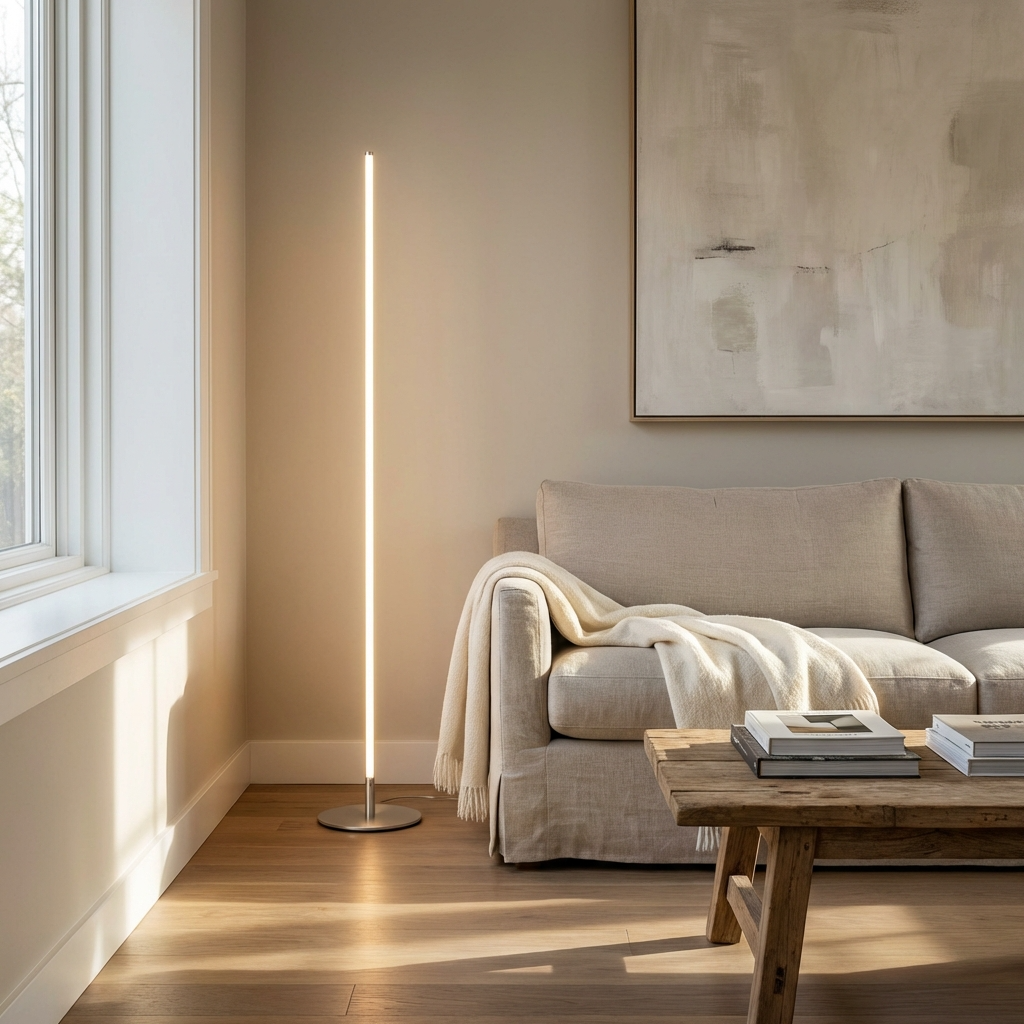 Solviero – Modern Tall LED Floor Lamp 4
