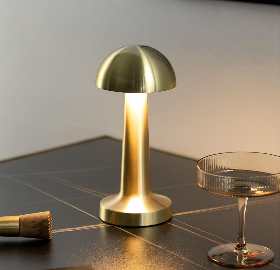Elara Haus Minimalist Touch Dimmer Lamp - Portable Bedside Fixture