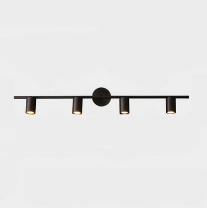 Modern LED ceiling lamp with adjustable spotlights – strip lamp 1/2/3/4 spots 10