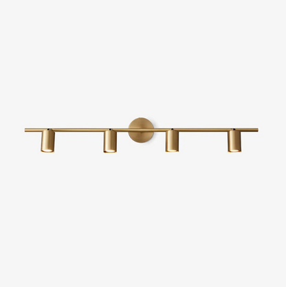 Modern LED ceiling lamp with adjustable spotlights – strip lamp 1/2/3/4 spots 12