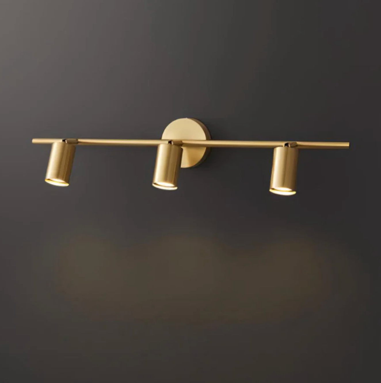 Modern LED ceiling lamp with adjustable spotlights – strip lamp 1/2/3/4 spots 4