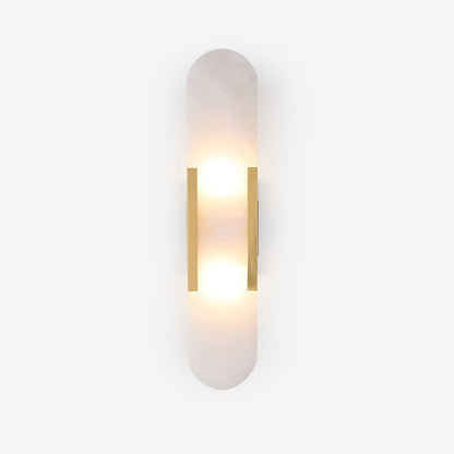 Oblong Alabaster Wall Sconce 1