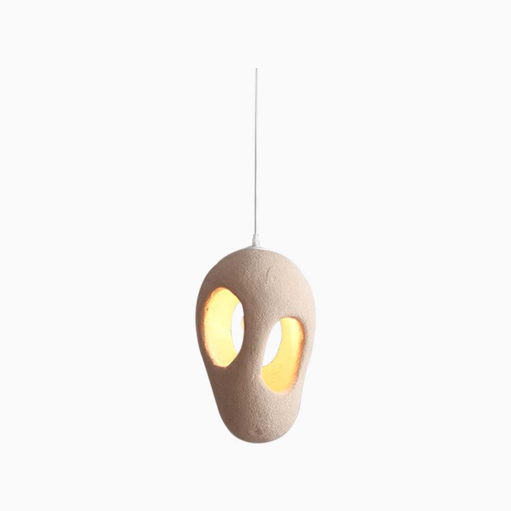 Pendant Light Japanese Wabi-Sabi Cream Beige 8