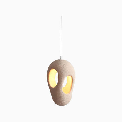 Pendant Light Japanese Wabi-Sabi Cream Beige 8