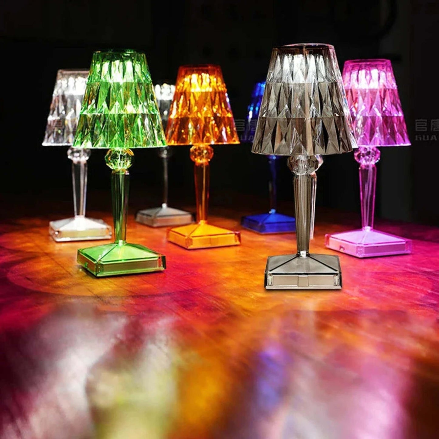 Crystal-look LED Table Lamp 2