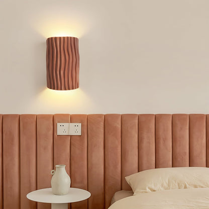 Clarity Curve Japandi Resin Wall Light 4