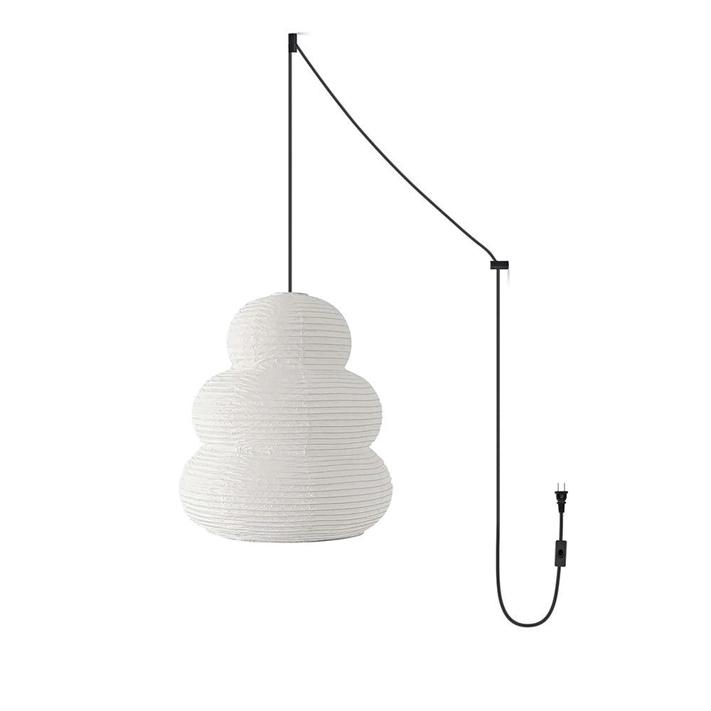 Akari Gourd Washi Paper Pendant Light 0