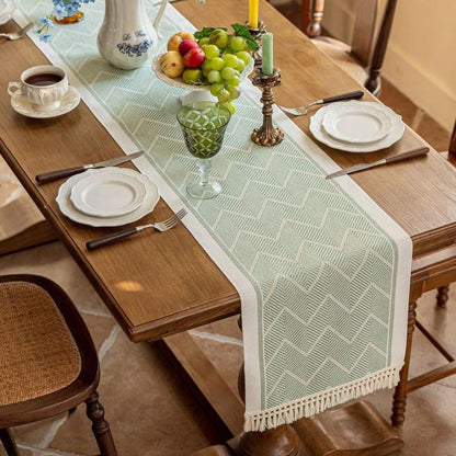 Zigzag Loom Table Runner 7