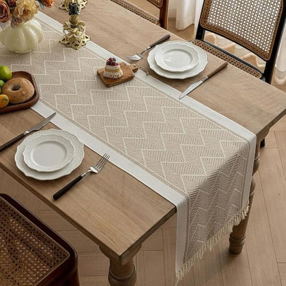 Zigzag Loom Table Runner 0