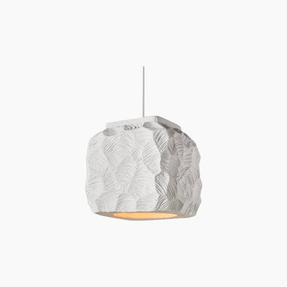 Pendant lamp Japanese Wabi-Sabi geometry cubes, white 6