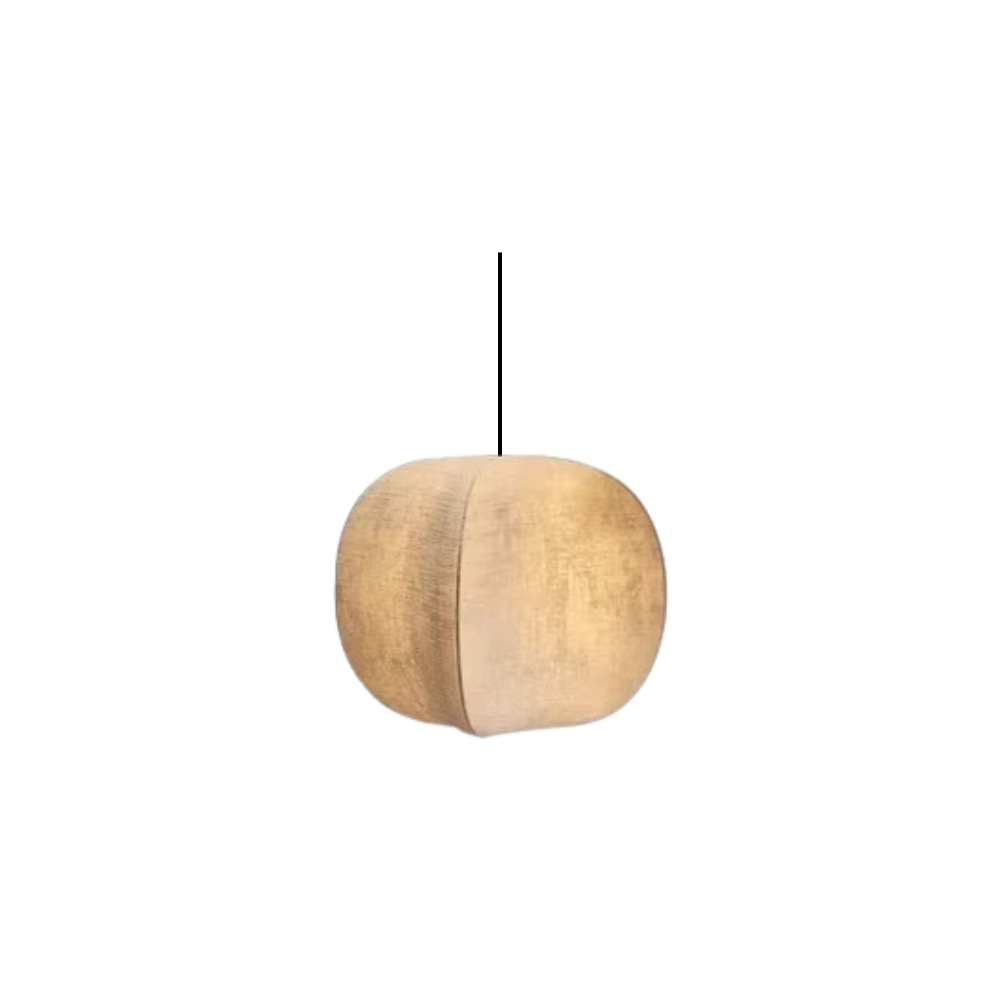 Zen Harmony Japandi Fabric Pendant Light 0
