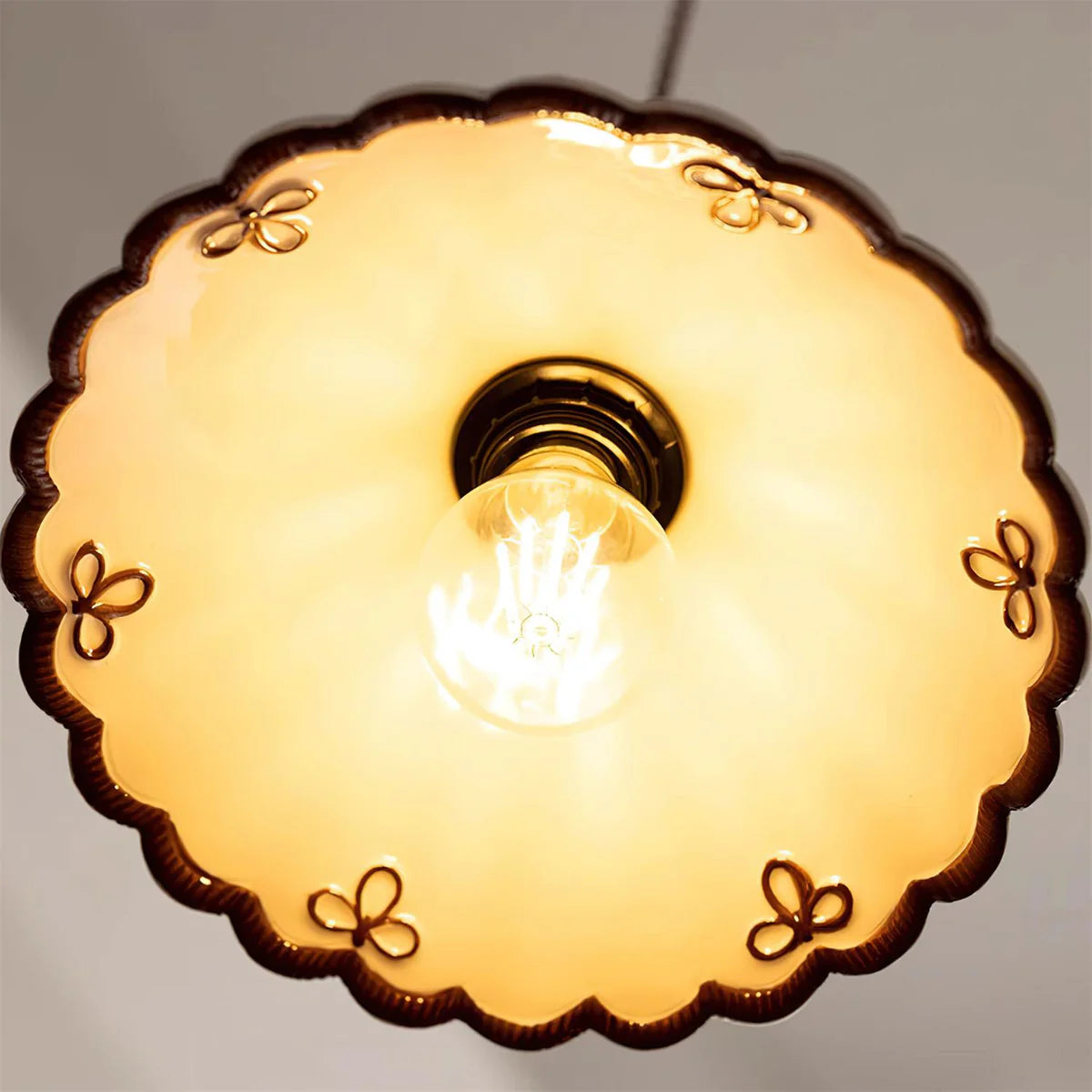 Fall Classic Vintage Ceramic Pendant Light 1