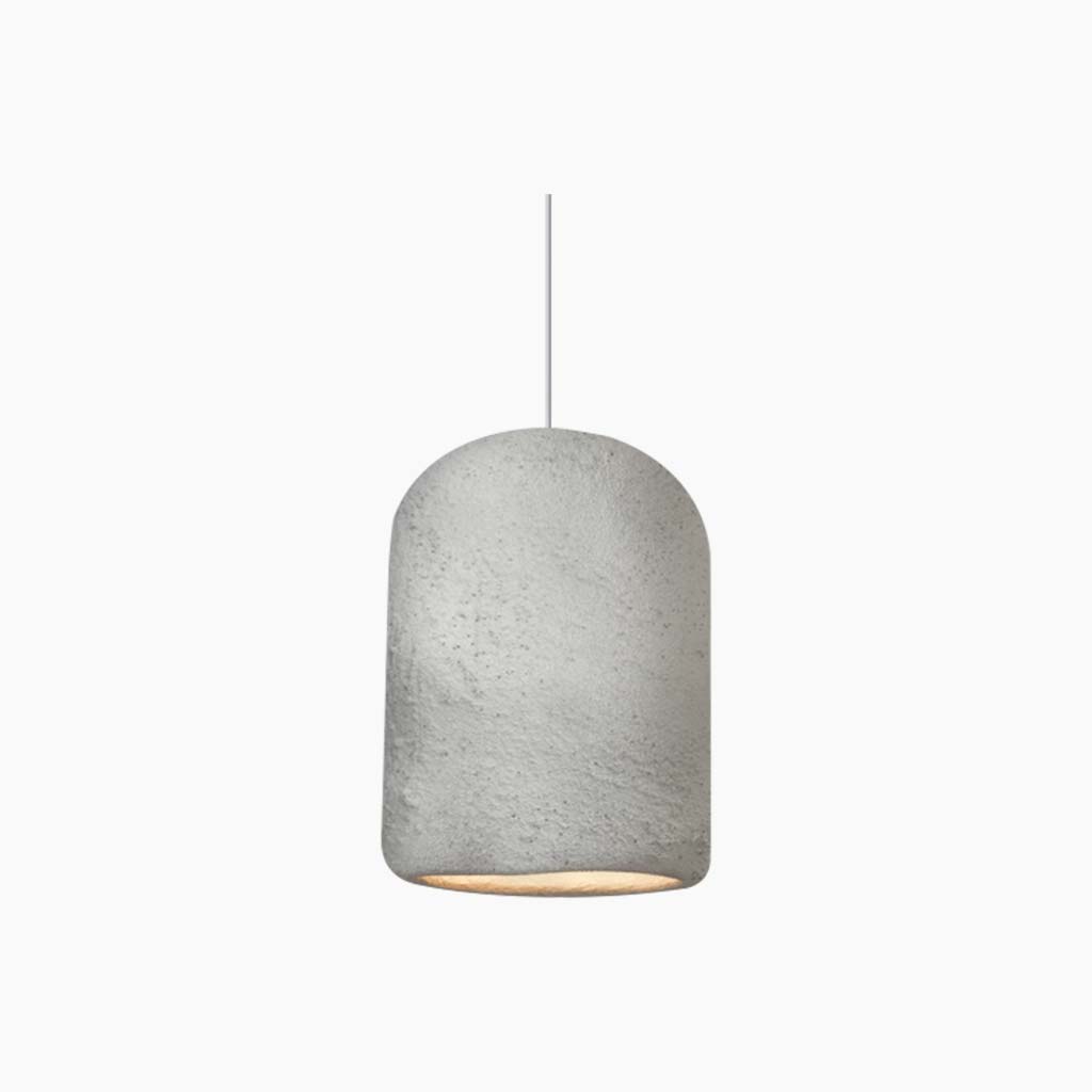 Pendant lamp Japanese Wabi-Sabi concrete cylinders, 4 colors 9