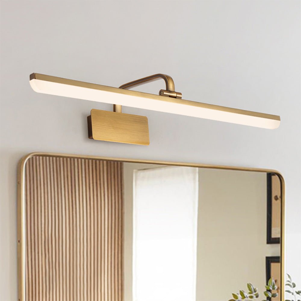 Modern Led Bath Bar Armed Bathroom Vanity Light In Gold 1