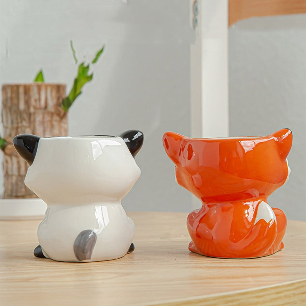 Serenna - Creative Ceramic Animal Flowerpot for Plants & Interior 2