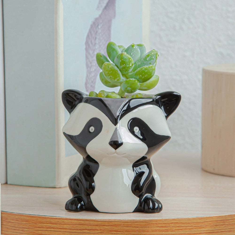 Serenna - Creative Ceramic Animal Flowerpot for Plants & Interior 4