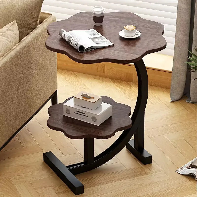 Caliora - Luxury Two-Tier Portable Mini Side Table 0