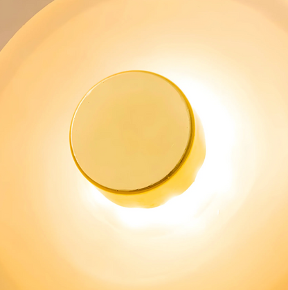 Designer LED wall sconce – a modern lamp with an artistic shade 5