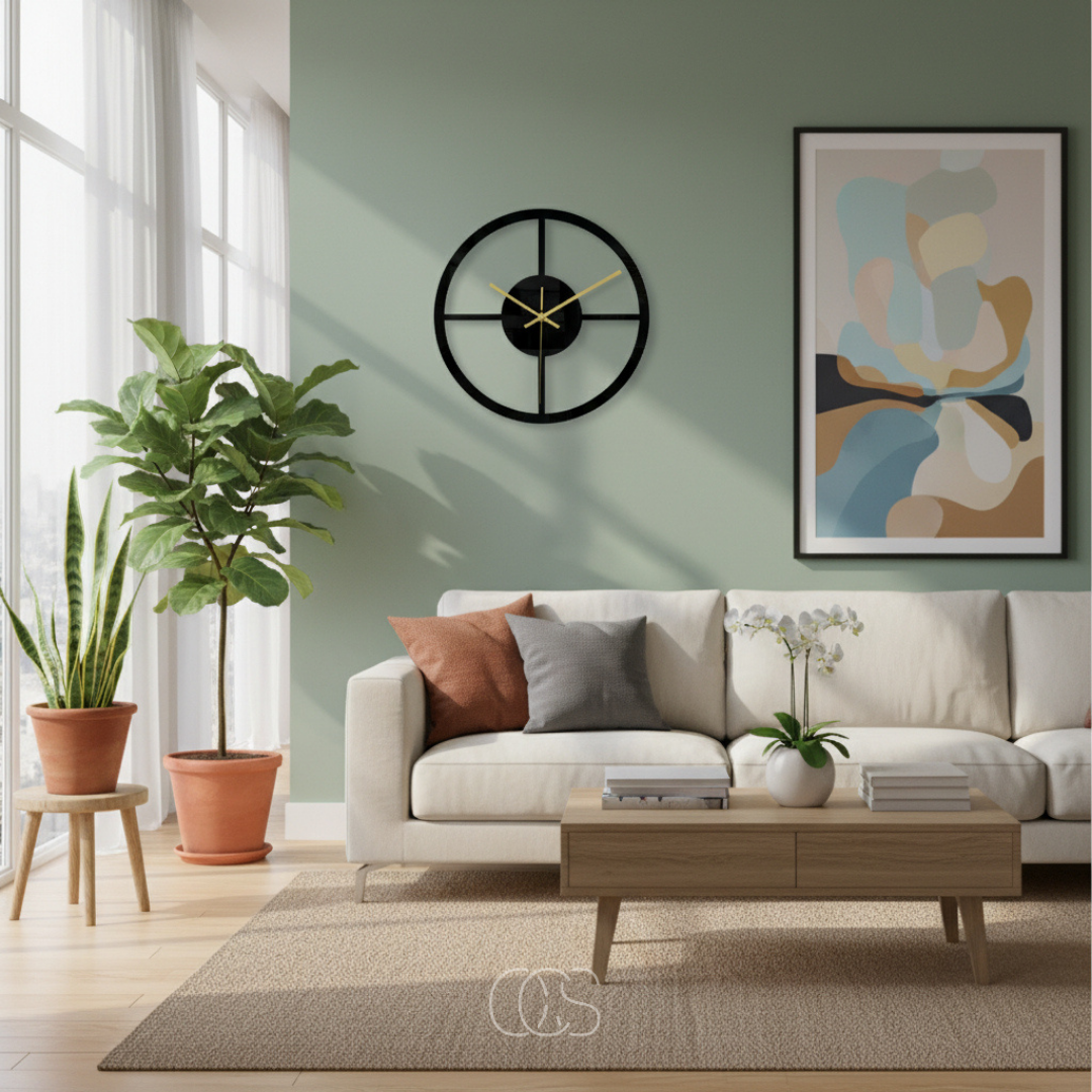 OCS - Anniviers Silent Wall Clock 2