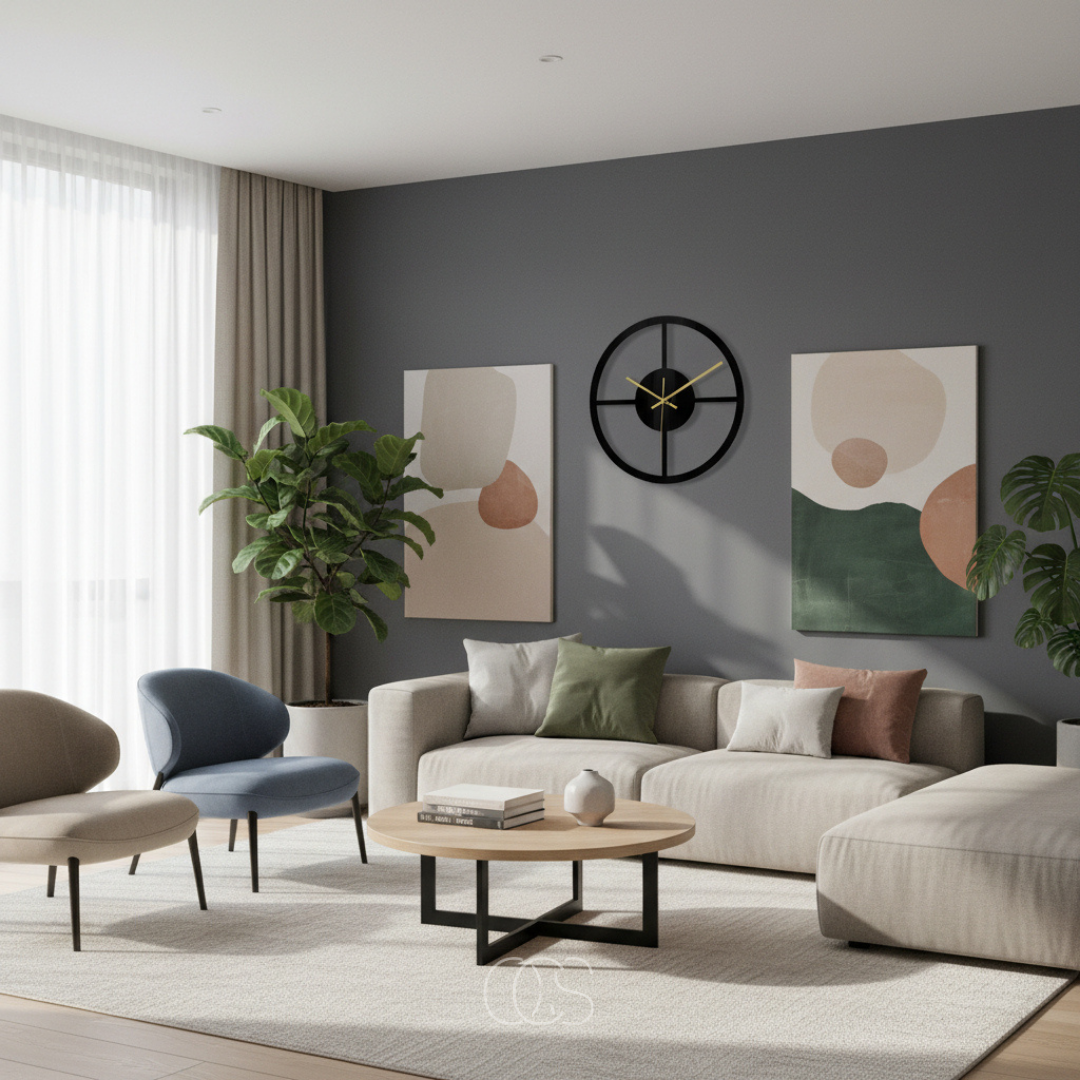 OCS - Anniviers Silent Wall Clock 4
