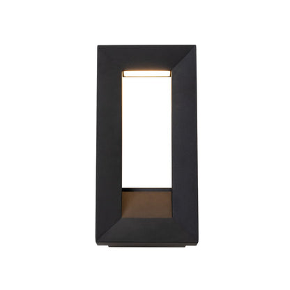 Hollow Design Outdoor Geometric Rectangular Led Wall Light 3