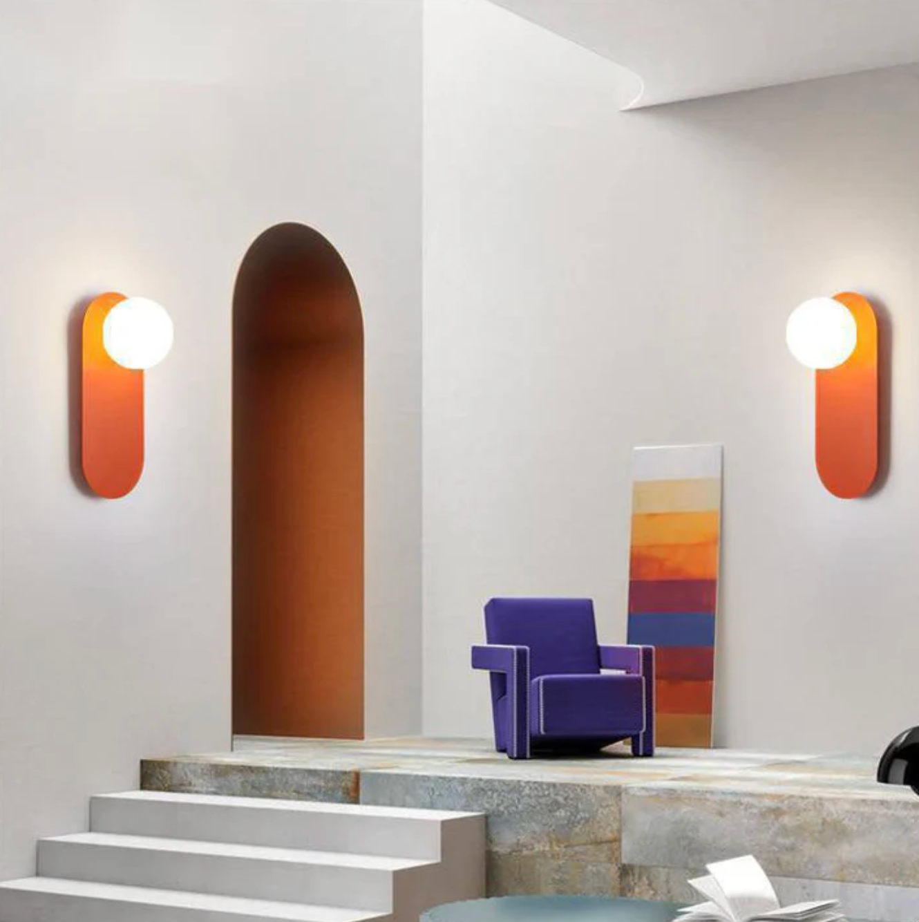 LED ball wall sconce – a modern decorative wall lamp 3