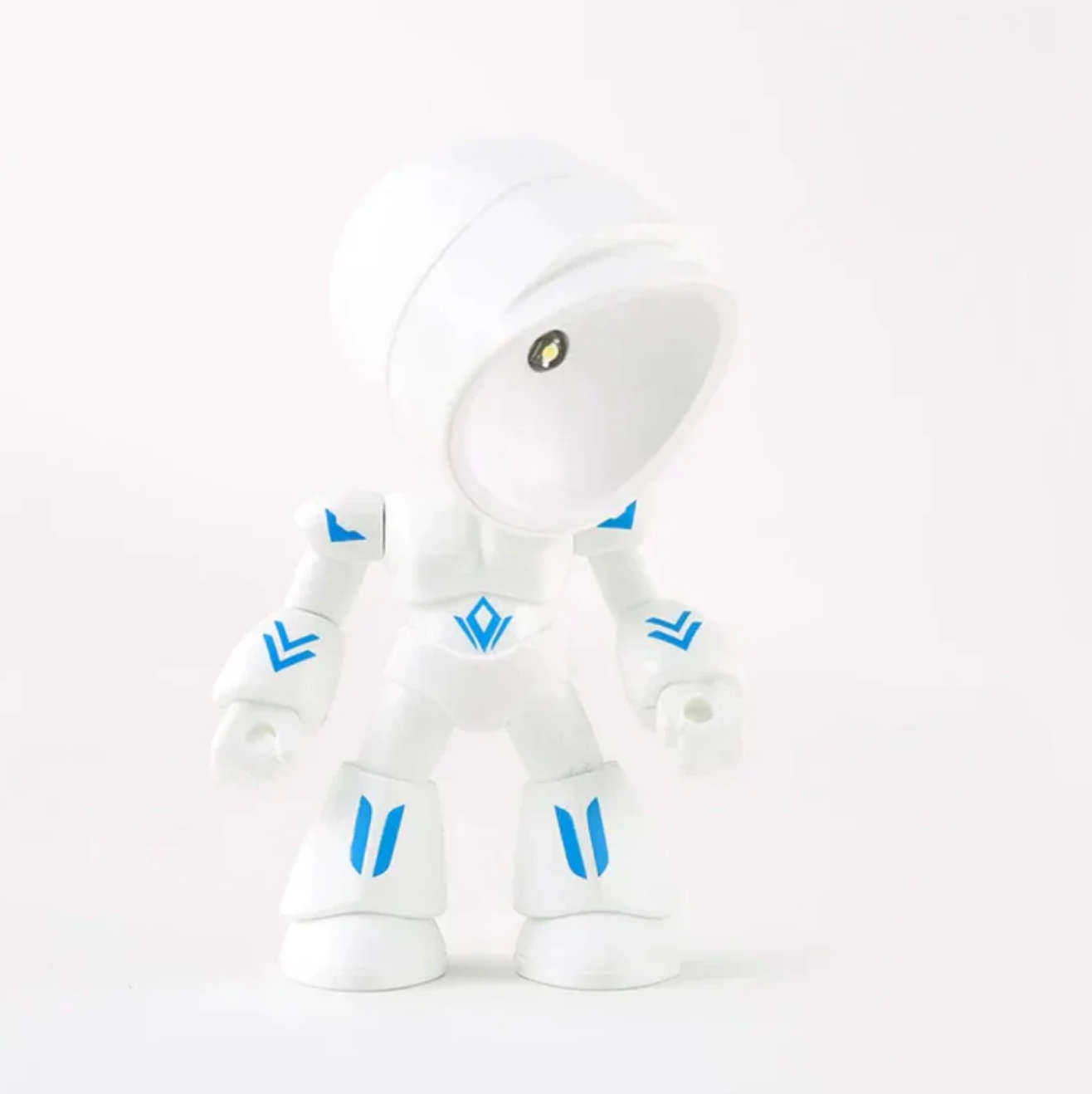 Robot-shaped LED lamp – decorative figurine with lighting function 9