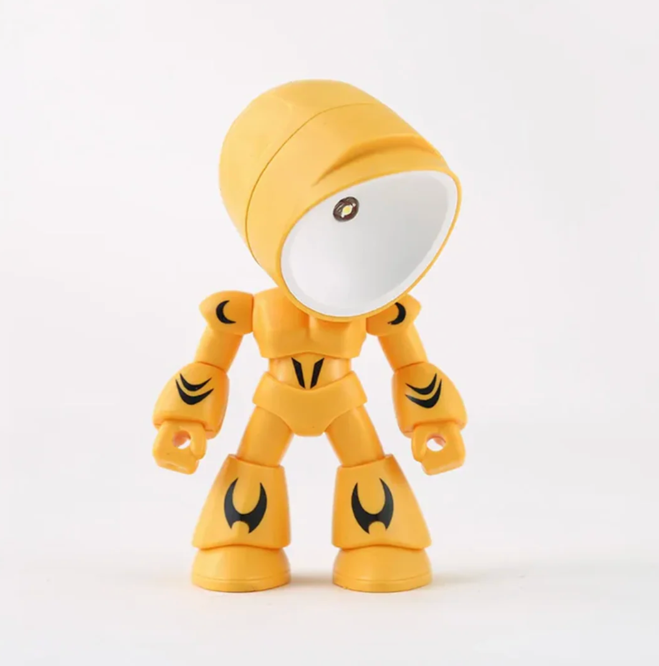 Robot-shaped LED lamp – decorative figurine with lighting function 0