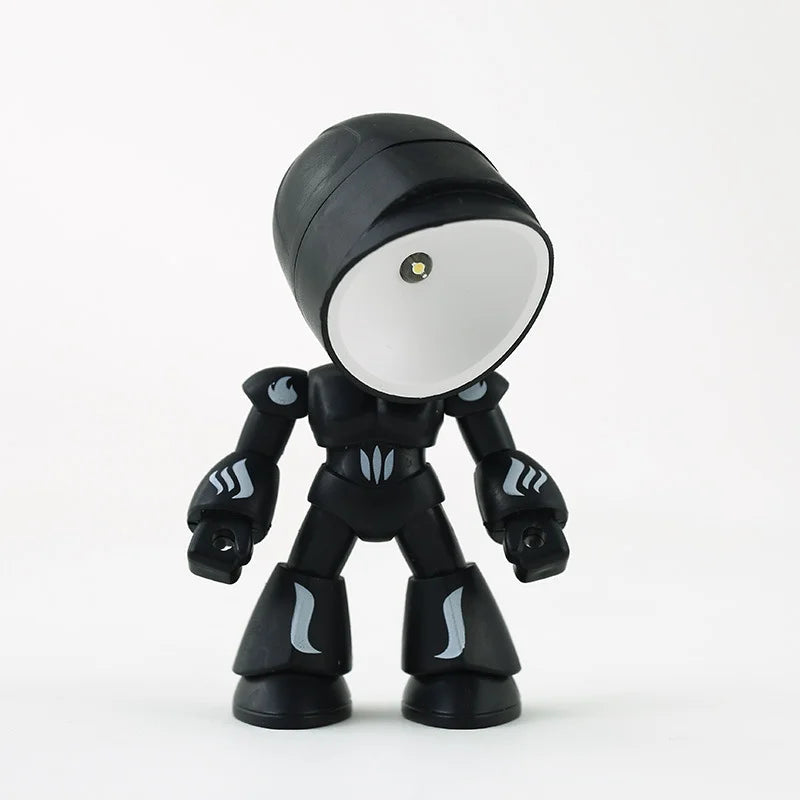 Robot-shaped LED lamp – decorative figurine with lighting function 6