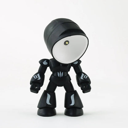 Robot-shaped LED lamp – decorative figurine with lighting function 6