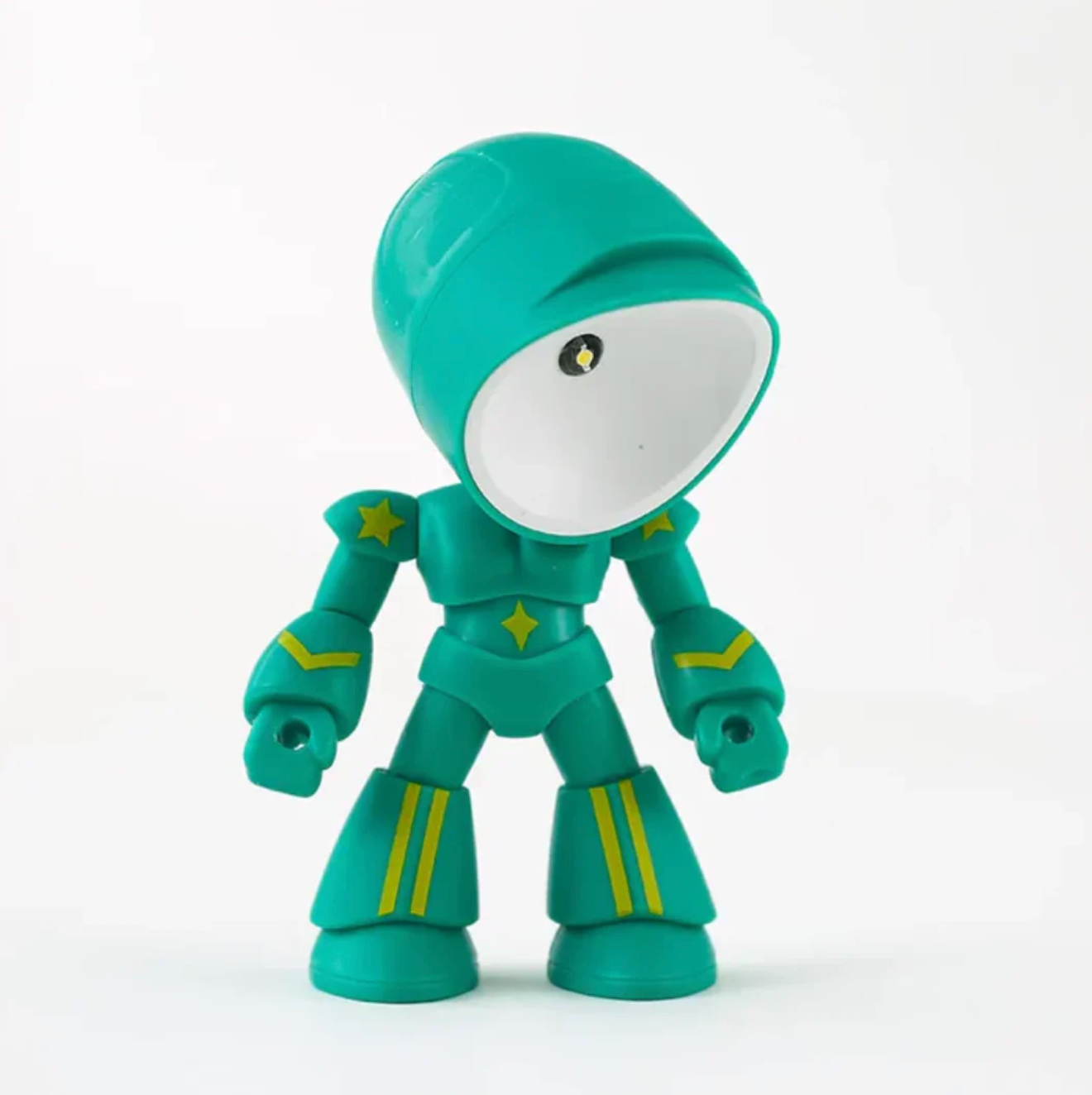 Robot-shaped LED lamp – decorative figurine with lighting function 7