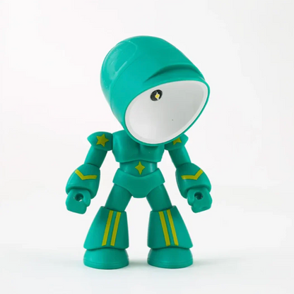 Robot-shaped LED lamp – decorative figurine with lighting function 7