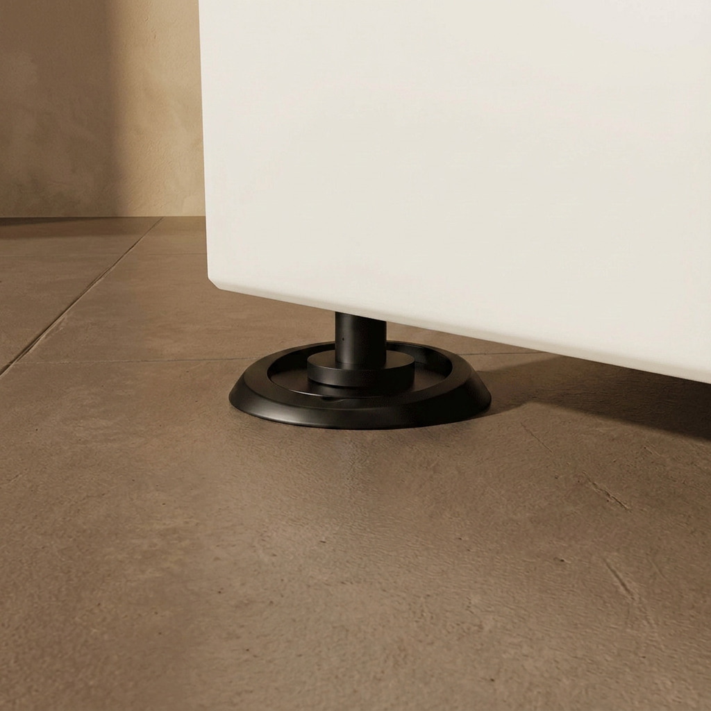 Elara Haus Modern Knurled Concealed Magnetic Door Stop