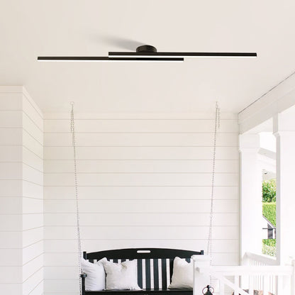 Elara Haus Modern Linear LED Ceiling Light - Aluminium Strip