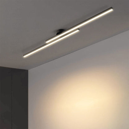 Elara Haus Modern Linear LED Ceiling Light - Aluminium Strip