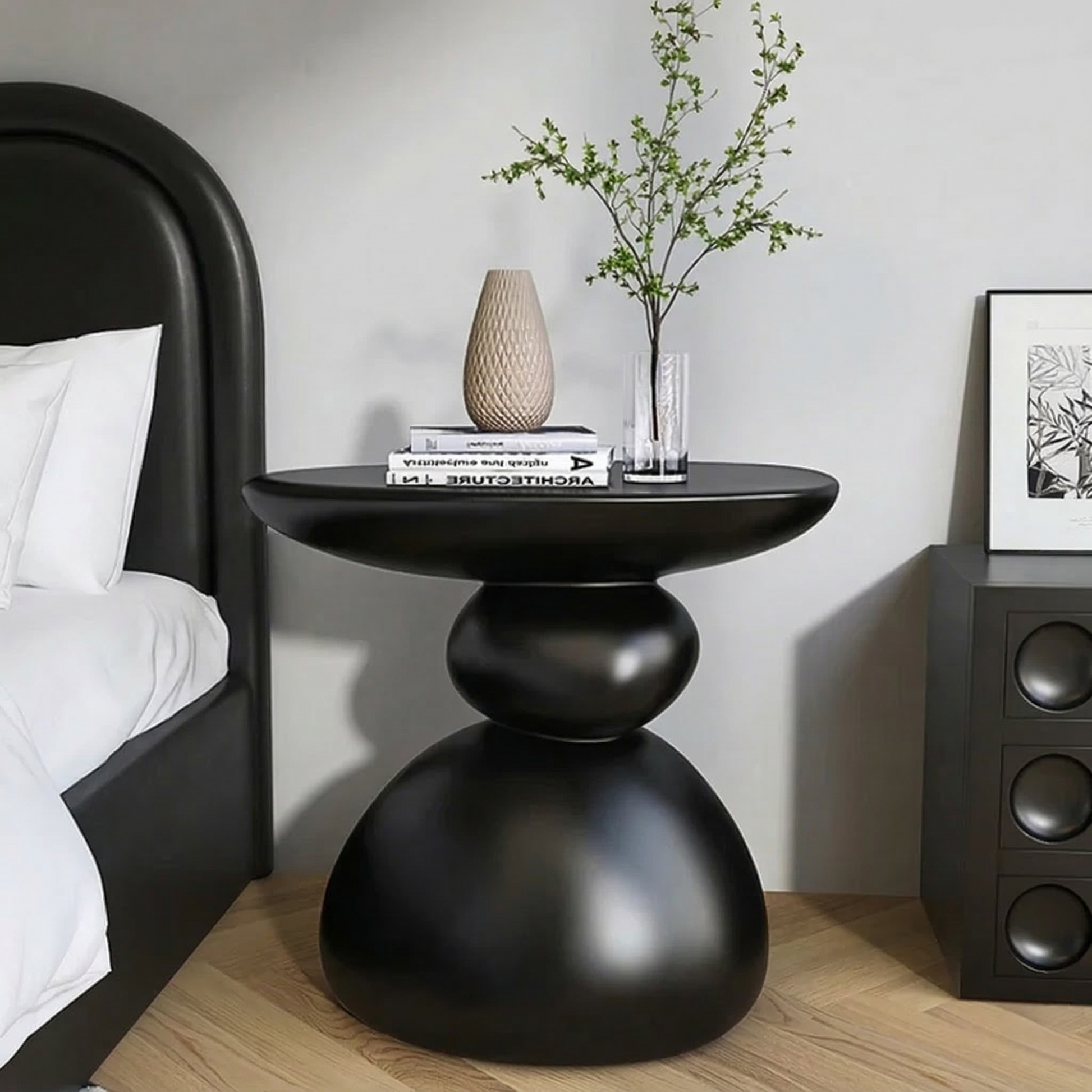 Cireva – Scandinavian Side Table for Living Room & Bedroom 1