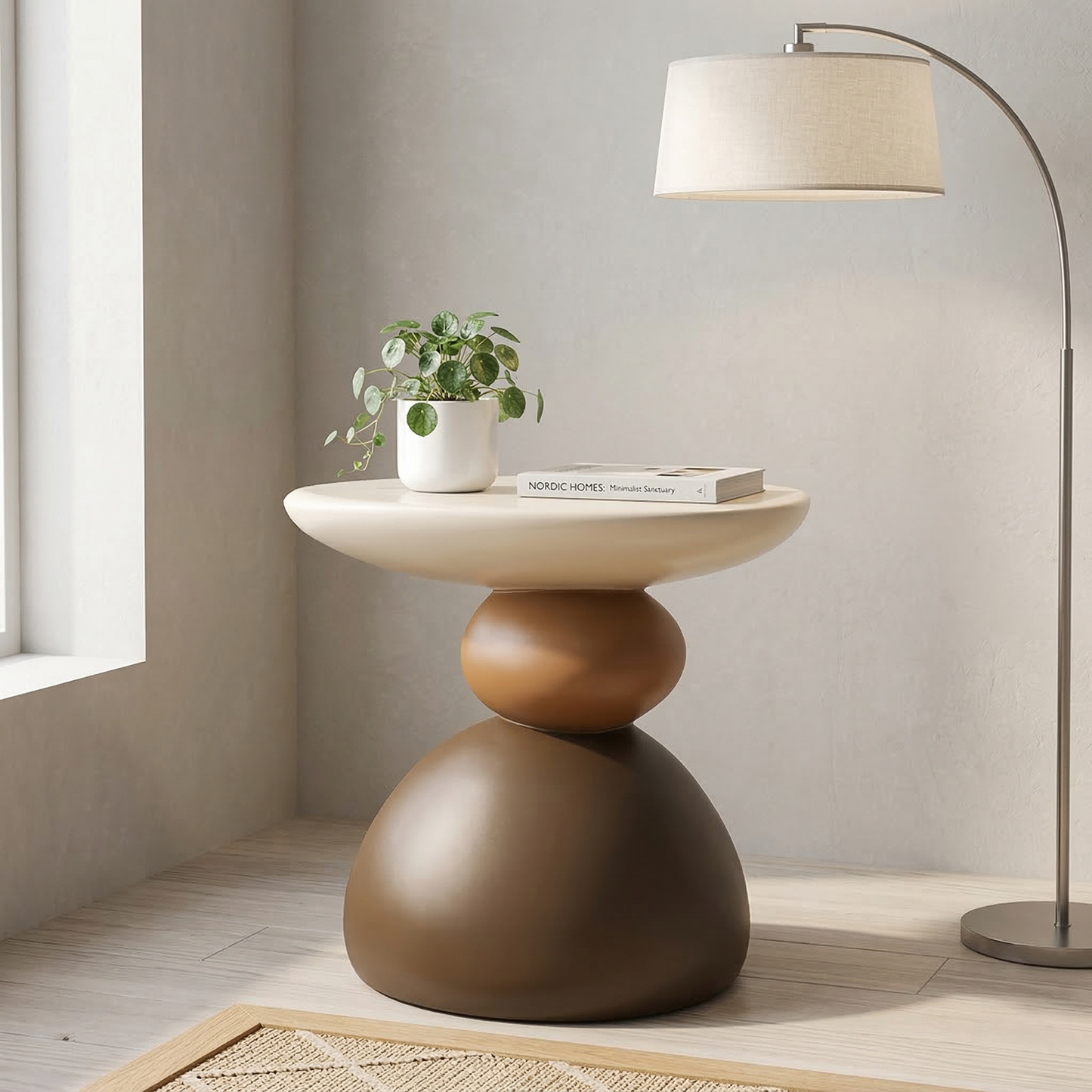 Cireva – Scandinavian Side Table for Living Room & Bedroom 3