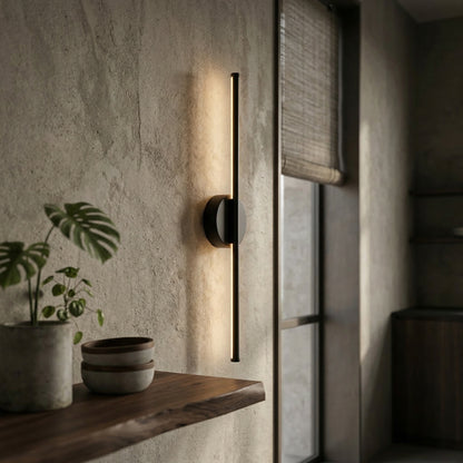 Elara Haus Modern Minimalist Aluminium Linear LED Wall Light