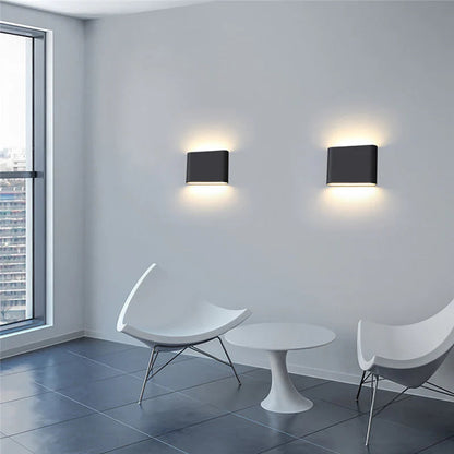 Modern, waterproof, bidirectional LED wall lamp – up/down light 8