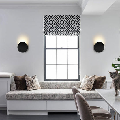Modern Minimalist Curved Round Led Wall Sconce 4