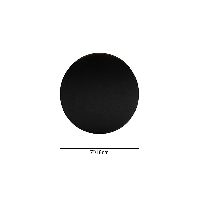 Modern Minimalist Curved Round Led Wall Sconce 7