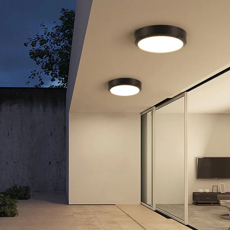Modern LED ceiling lamp for outdoor and indoor use 7