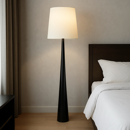Lysenne – Scandinavian Floor Lamp with Fabric Shade 4