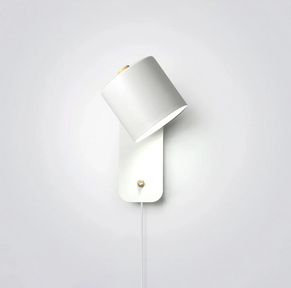Minimalist wall sconce lamp with adjustable shade 11
