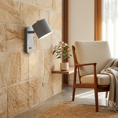 Elara Haus Modern Pivot Reading Wall Lamp