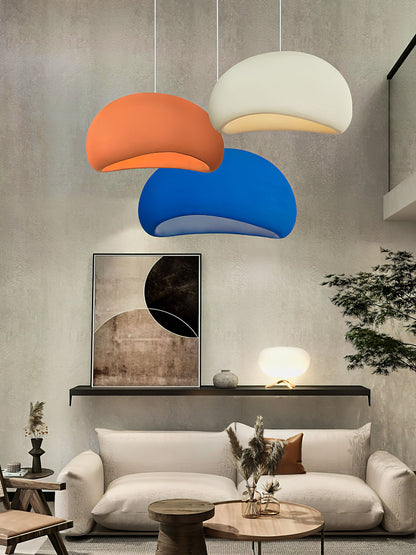 Elara Haus Modern Puffy Cloud Chandelier - Floating Cloud Effect Pendant