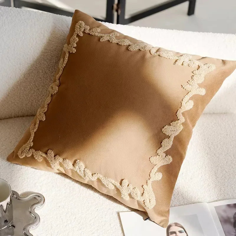 Lorvanne - Nordic Vintage Decorative Cushion Cover 45x45cm 18