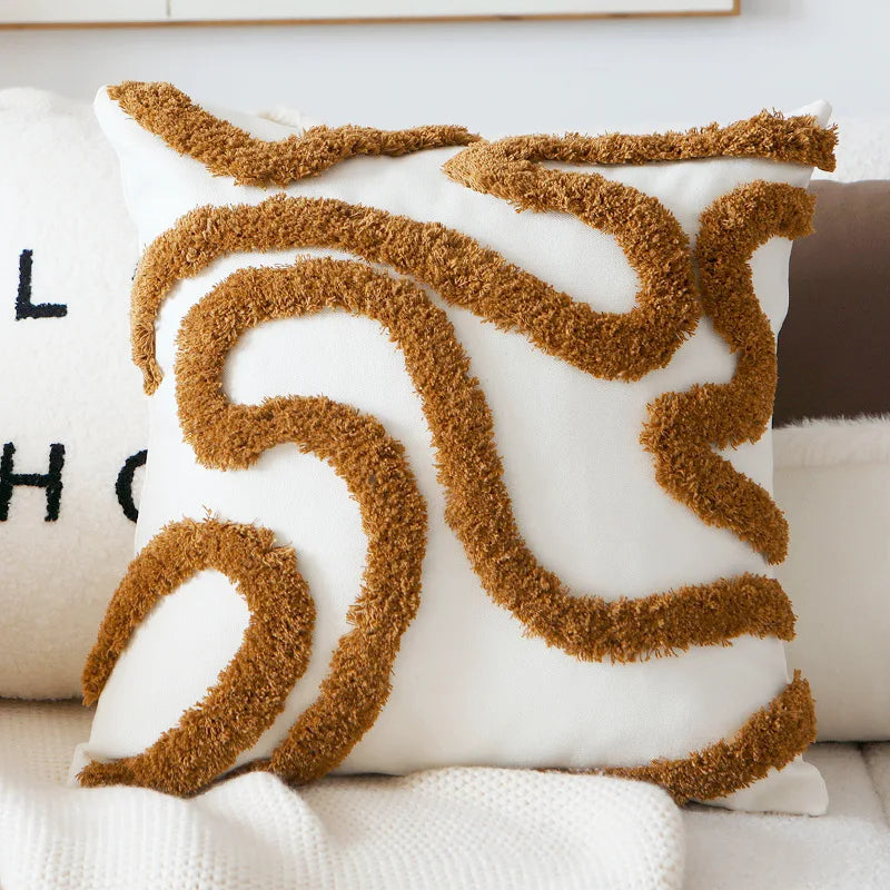 Lorvanne - Nordic Vintage Decorative Cushion Cover 45x45cm 19