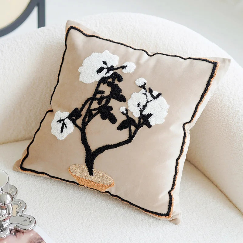 Lorvanne - Nordic Vintage Decorative Cushion Cover 45x45cm 3