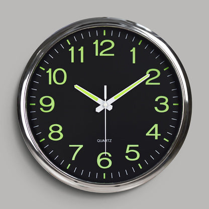 Treviq - Large Luminous Wall Clock 0